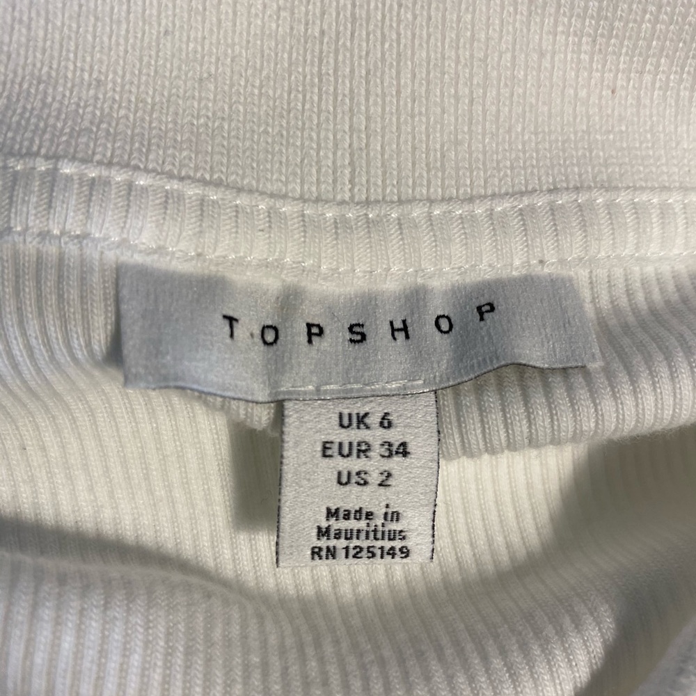 White Short Sleeve Zip Polo